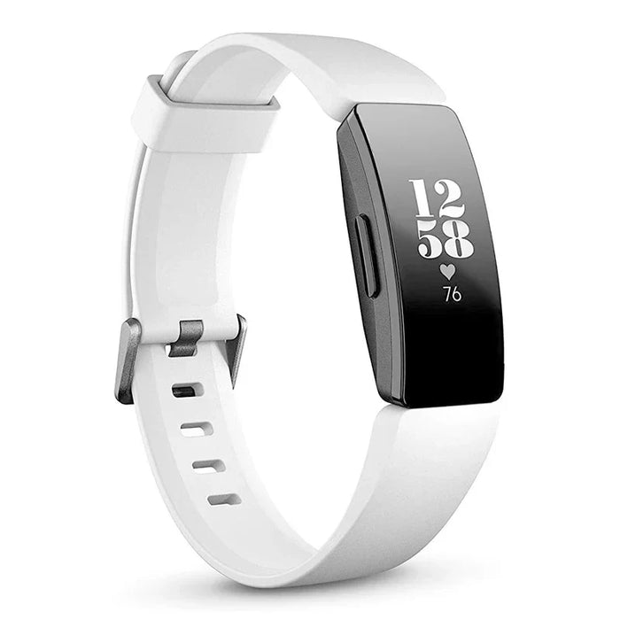Bracelet connecté de santé et d'activité physique, blanc
