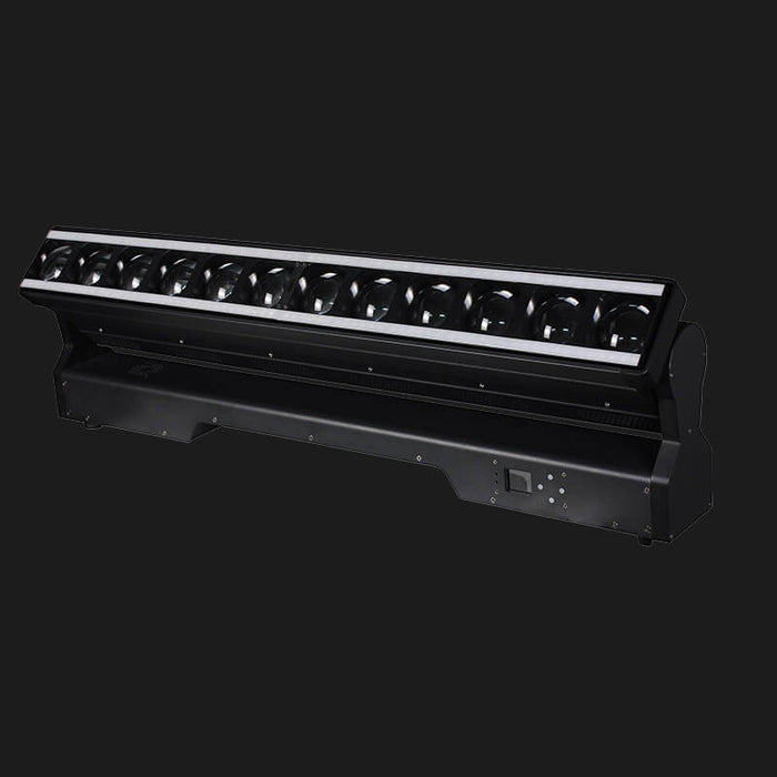 Barra de iluminação LED móvel N2 DMX de 12 × 40 W para palcos e DJ