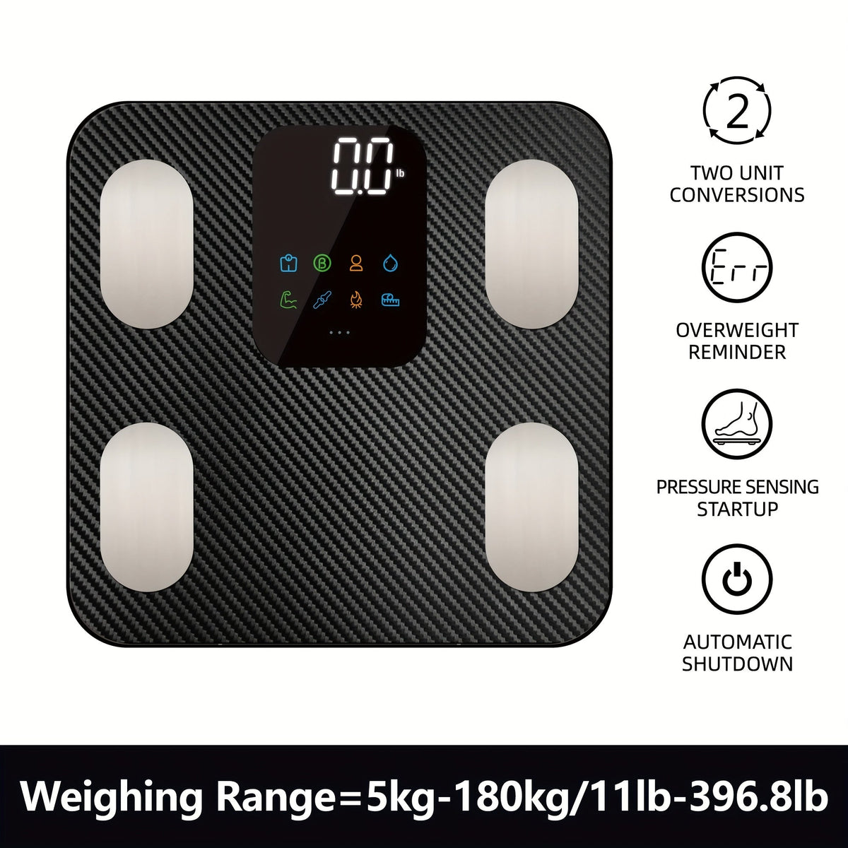Balança digital inteligente para gordura corporal