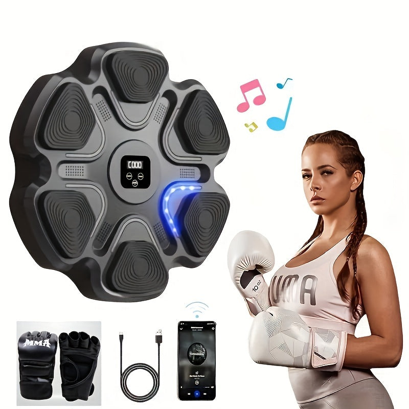 Treinador inteligente de boxe musical de parede