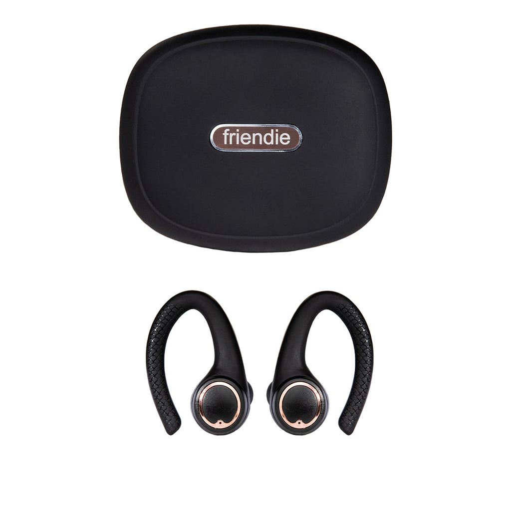 Auriculares desportivos AIR Active 2.0, preto mate e ouro rosa