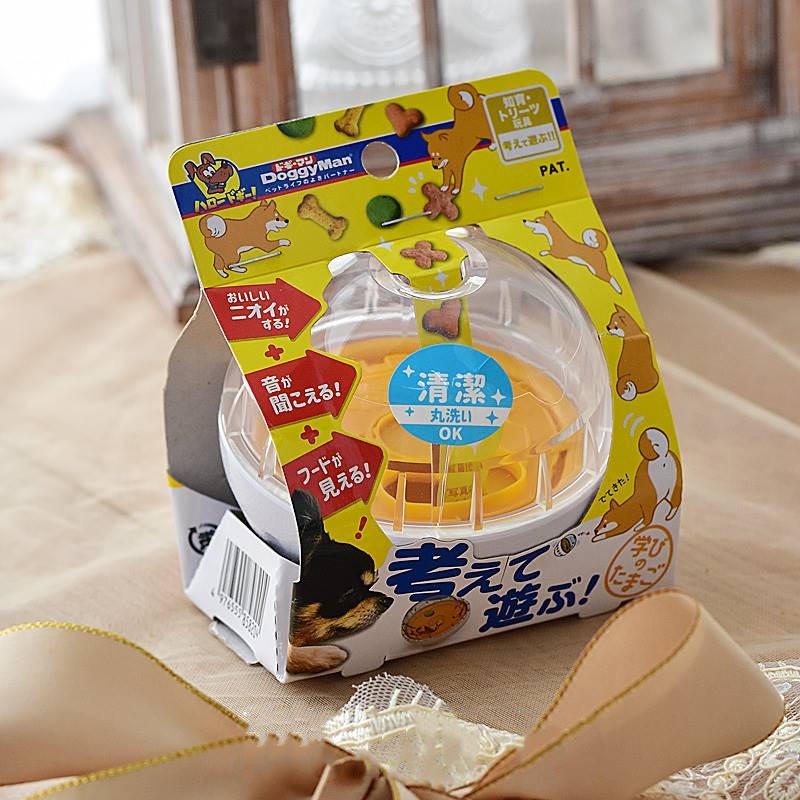 Smart dog toy ball made of flexible material