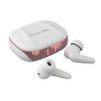 Auriculares sem fios AIR Focus ANC, branco pérola e ouro rosa