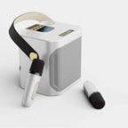 Enceinte Bluetooth de karaoké haute puissance avec deux microphones