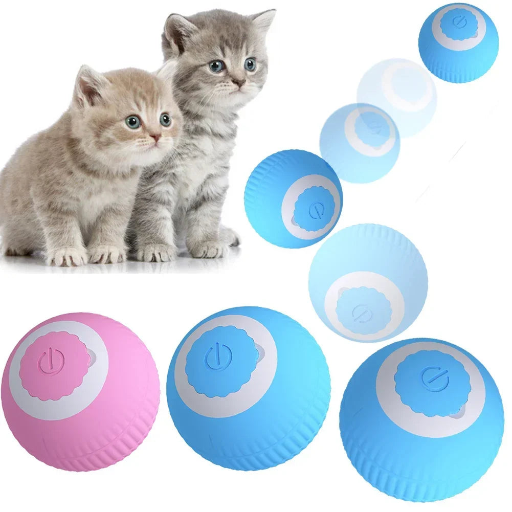 Bola inteligente interativa para gatos