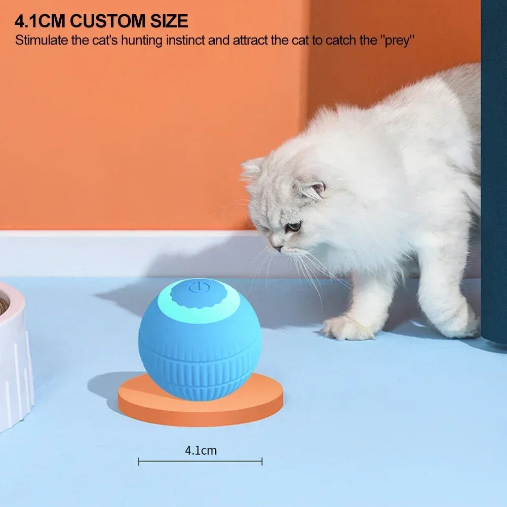 Bola inteligente interativa para gatos