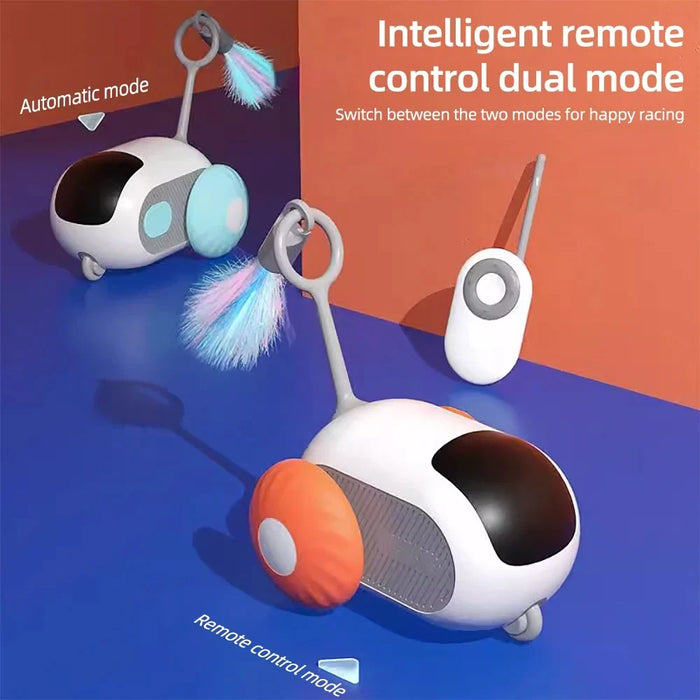 Voiture interactive intelligente pour chats