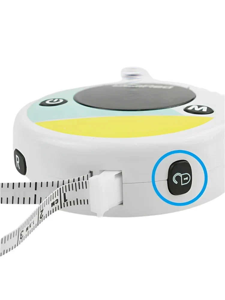 Fita métrica corporal eletrónica inteligente de 150 cm