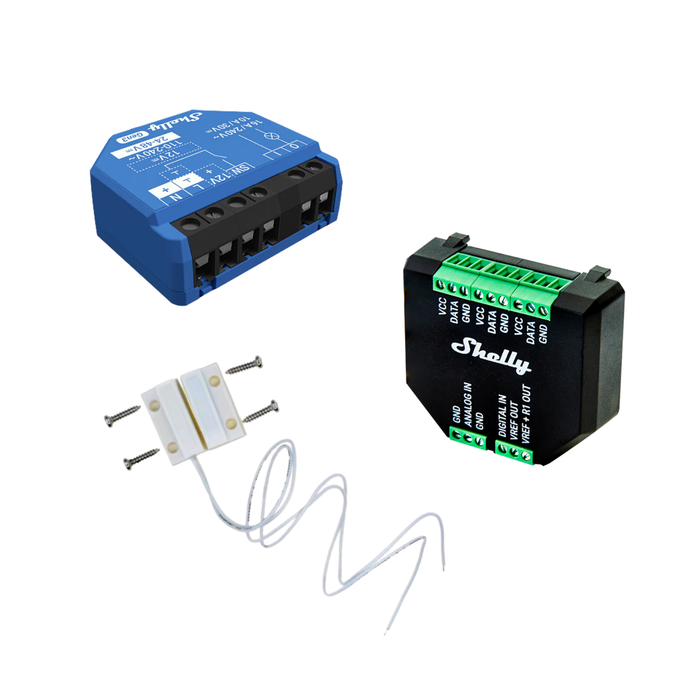 Pack Puerta Automática Shelly 1 Gen3
