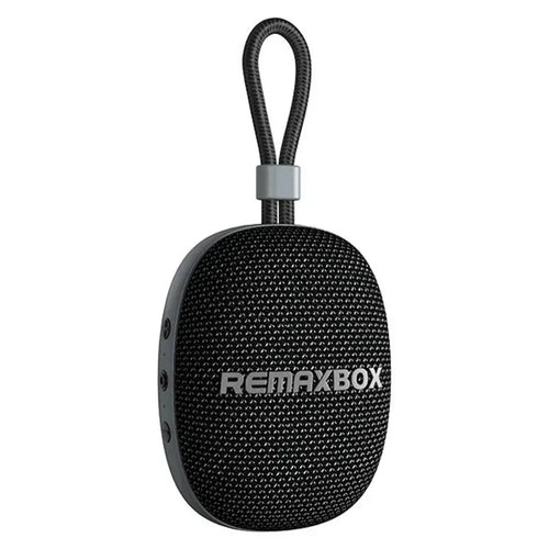 Coluna Bluetooth portátil para exterior, resistente à água, preta