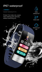 Bracelet connecté d’activité physique, bleu