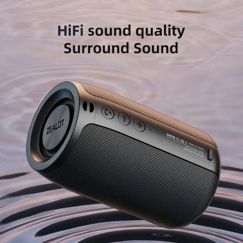Mini-enceinte Bluetooth portable, noire