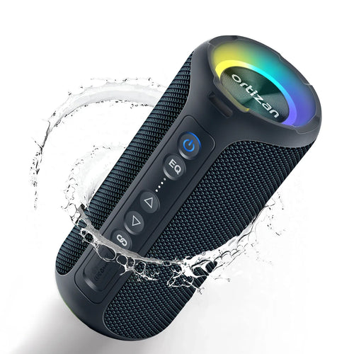 Coluna Bluetooth estéreo de 40 W, preta
