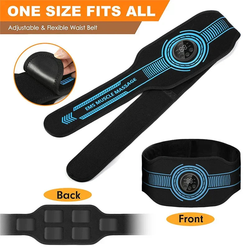 Estimulador muscular inteligente EMS para braços, azul