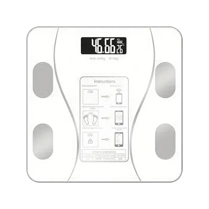 Balance impédancemètre connectée Bluetooth, blanche
