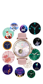Women's smartwatch with Bluetooth calling