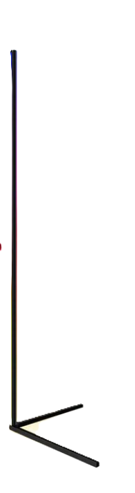 Candeeiro de pé inteligente RGB para cantos