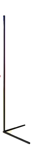 Candeeiro de pé inteligente RGB para cantos