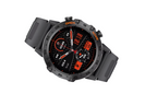 Black men's Bluetooth smartwatch