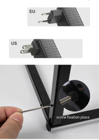 Candeeiro de pé inteligente RGB para cantos