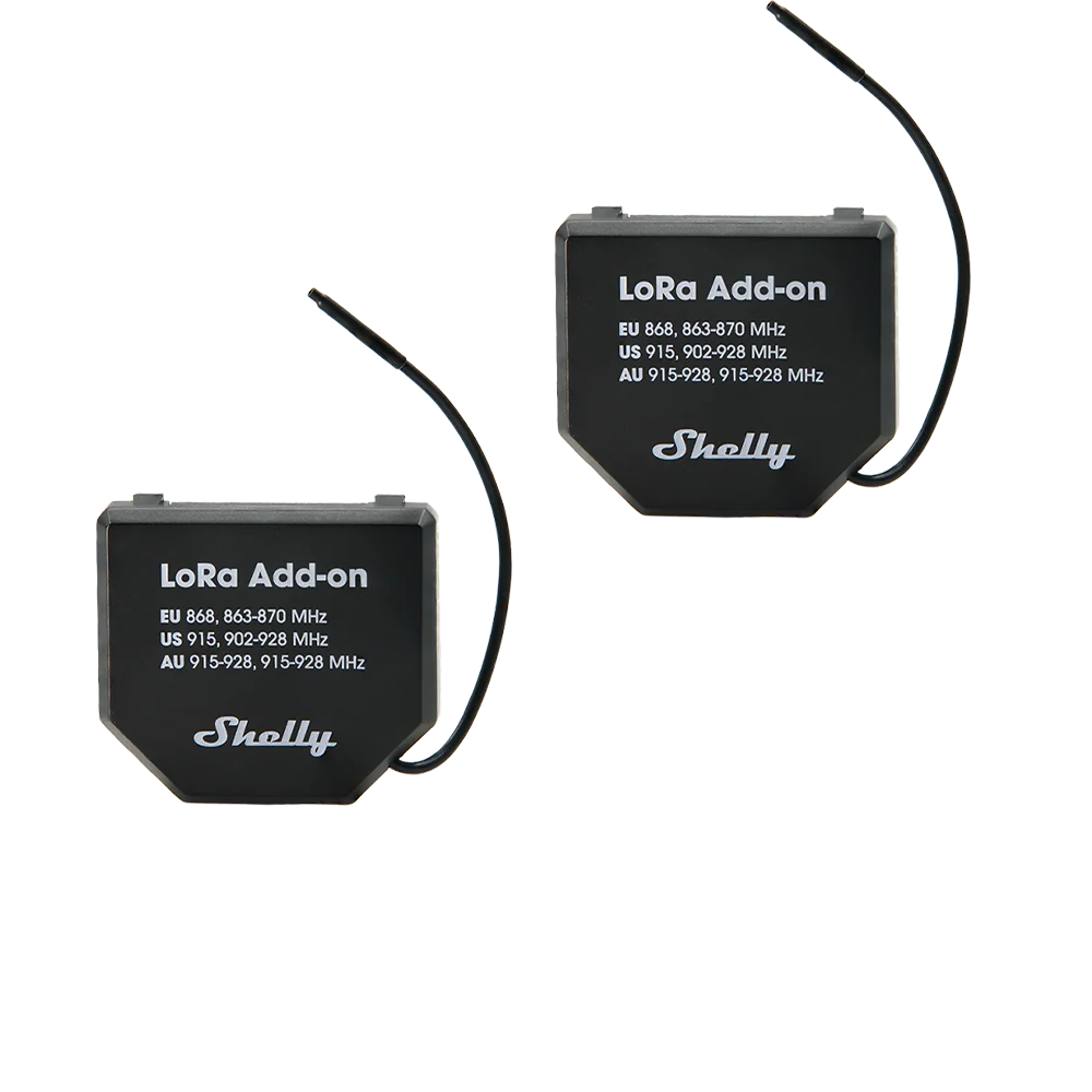 Shelly LoRa Add-on. Pack de 2