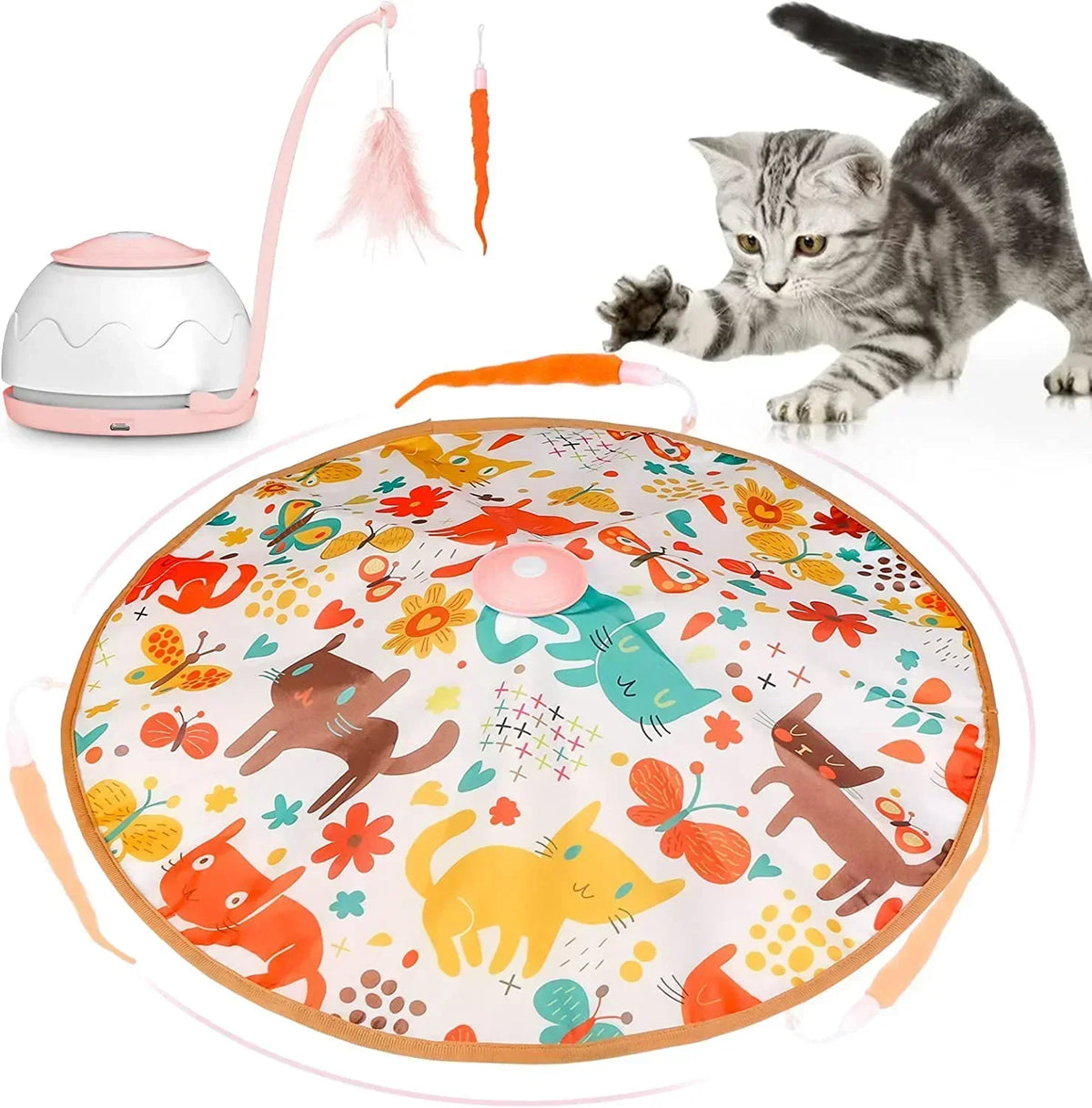 Brinquedos inteligentes para gatos