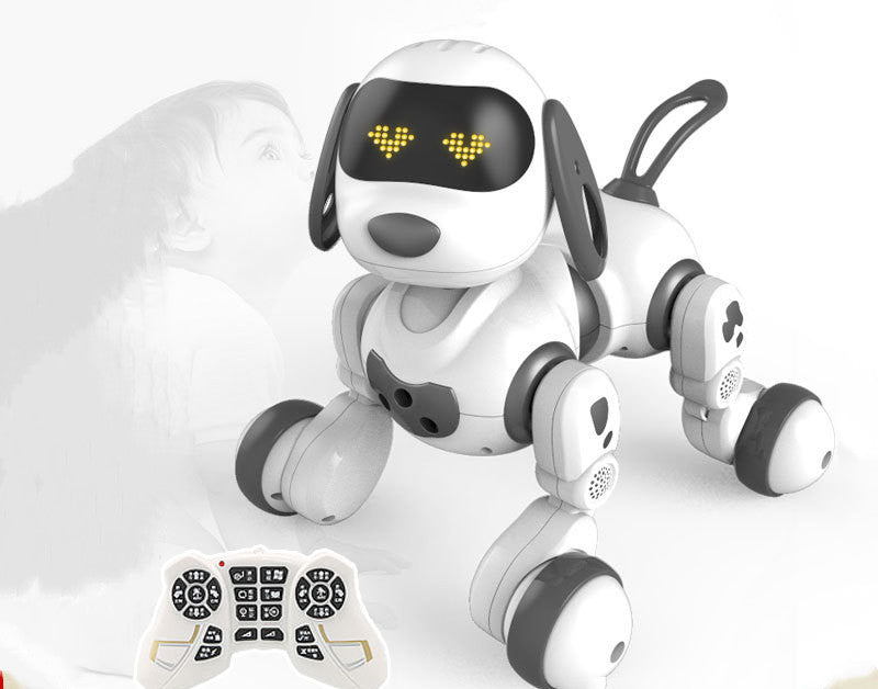 Cachorro robótico inteligente com comando à distância