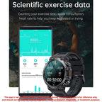 Round smartwatch with 3.53 cm screen