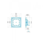 Shelly Wall Switch 4 — Pulsador de Pared 4 Botones