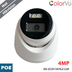 Hikvision ColorVu DS-2CD1347G2-LUF 4 MP camera, MD 2.0 detection, PoE, H.265+
