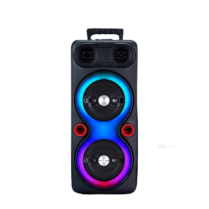 Bluetooth Party Speaker with RGB Lighting, Rechargeable Battery and USB Input