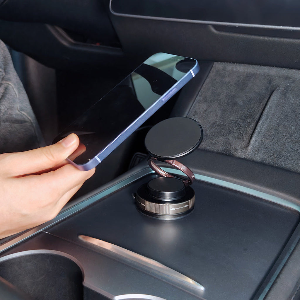 Suporte magnético Jabees MagMount Flex com ventosa e rotação 360°